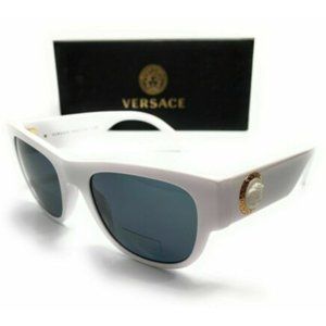 Versace Men's White Pillow Sunglasses!